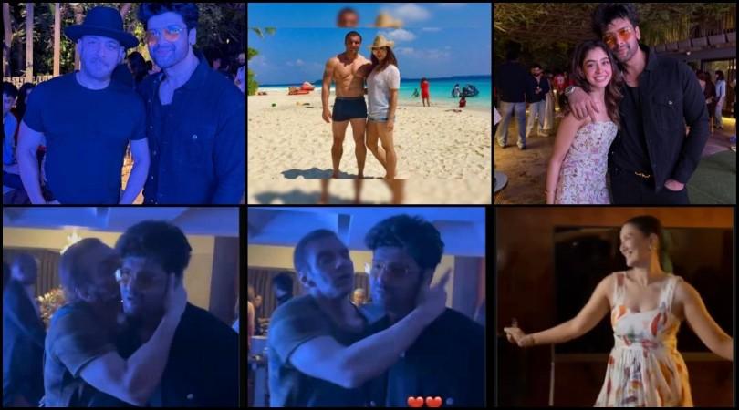 Salman, Arbaaz Khan attend Sohail Khan's bash; ex-wife Seema uninvited, Gauahar Khan dances to Jhalla Wallah; ex-BF Kushal Tandon, husband Zaid and others vibe Salman, Arbaaz Khan attend Sohail Khan's bash; ex-wife Seema uninvited, Gauahar Khan dances to Jhalla Wallah; ex-BF Kushal Tandon, husband Zaid and others vibe