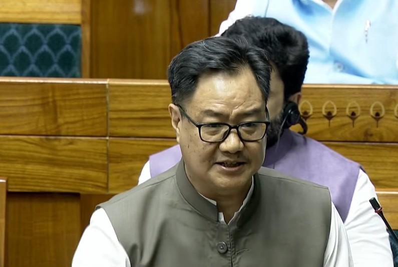 'HM will give reply on students' stir,' Rijiju tells Oppn; LS adjourned for day amid heavy sloganeering