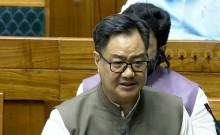 'HM will give reply on students' stir,' Rijiju tells Oppn; LS adjourned for day amid heavy sloganeering
