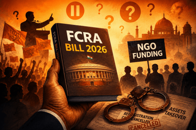FCRA Amendment Bill may see cautious approach amid delimitation, women's reservation talks; NCP (SP) stance under scrutiny