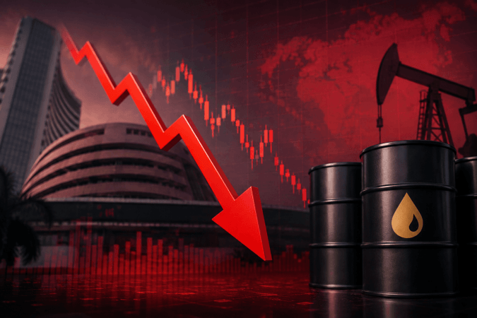 Markets trade lower in early deals amid rising crude prices, geopolitical tensions