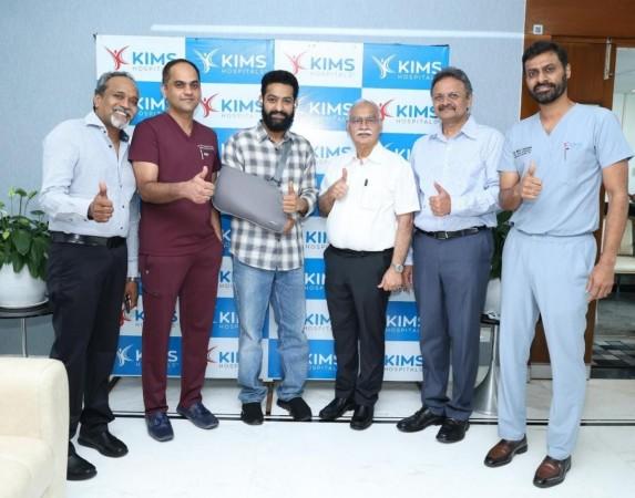 Jr NTR Discharged From KIMS After Shoulder Surgery, Hospital Shares Health Update Jr NTR Discharged From KIMS After Shoulder Surgery, Hospital Shares Health Update