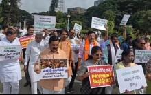 BJP MLAs, MLCs protest against govt over absence of women in Karnataka Cabinet