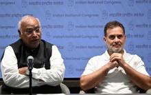 Vande Mataram Played at Congress HQ as Kharge, Rahul Gandhi Skip Red Fort I-Day Celebrations for Second Year