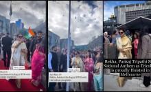 Rekha hoists flag, teaches Pankaj Tripathi to greet crowd in English in Melbourne; Kangana Ranaut, Akshay Kumar celebrate Independence Day 2026