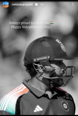 Sporting fraternity celebrates India's 80th Independence Day with heartfelt wishes Sporting fraternity celebrates India's 80th Independence Day with heartfelt wishes