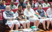 BJP President Nitin Nabin Unveils New Team; Vasundhara Raje, Smriti Irani Get Key Posts