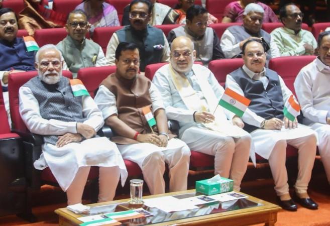 BJP President Nitin Nabin Unveils New Team; Vasundhara Raje, Smriti Irani Get Key Posts BJP President Nitin Nabin Unveils New Team; Vasundhara Raje, Smriti Irani Get Key Posts