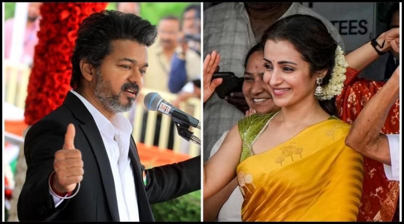 'Could not be tolerated': DMK mouthpiece attacks Tamil Nadu CM Vijay, Trisha over I-day event