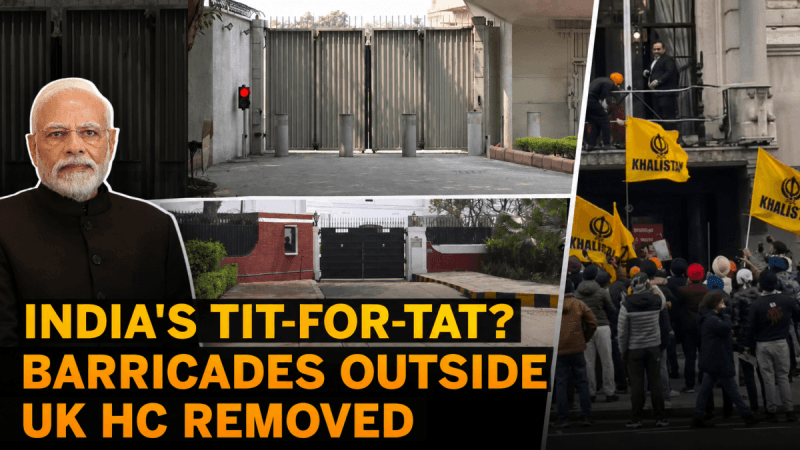 Tit-for-tat diplomatic action: Delhi clears encroachments outside Pakistan High Commission