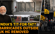 Tit-for-tat diplomatic action: Delhi clears encroachments outside Pakistan High Commission