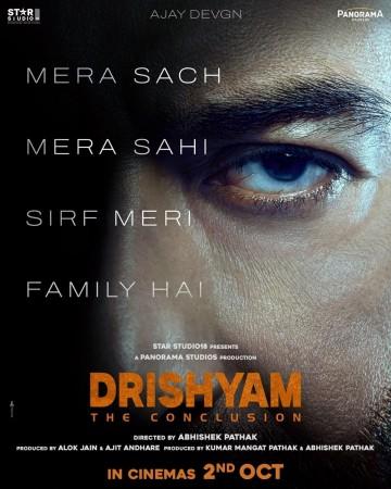 Ajay Devgn's 'Drishyam 3' titled 'Drishyam The Conclusion'