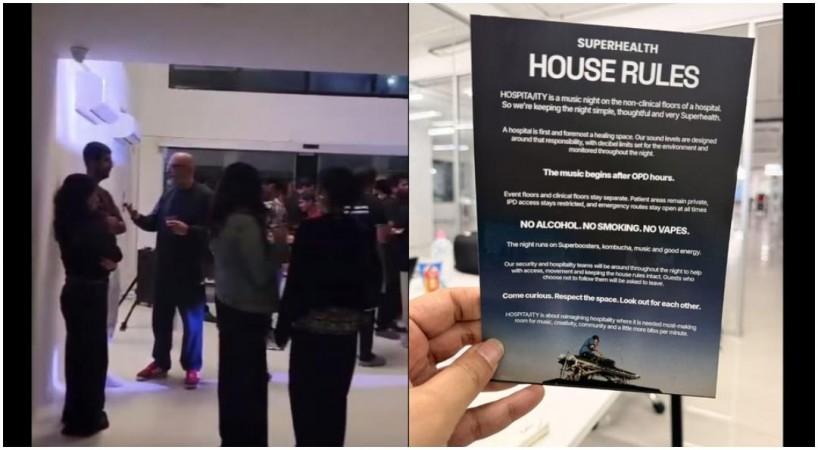 Bengaluru hospital's 'music night' draws criticism despite strict 'house rules': 'This is so tone deaf' Bengaluru hospital's 'music night' draws criticism despite strict 'house rules': 'This is so tone deaf'