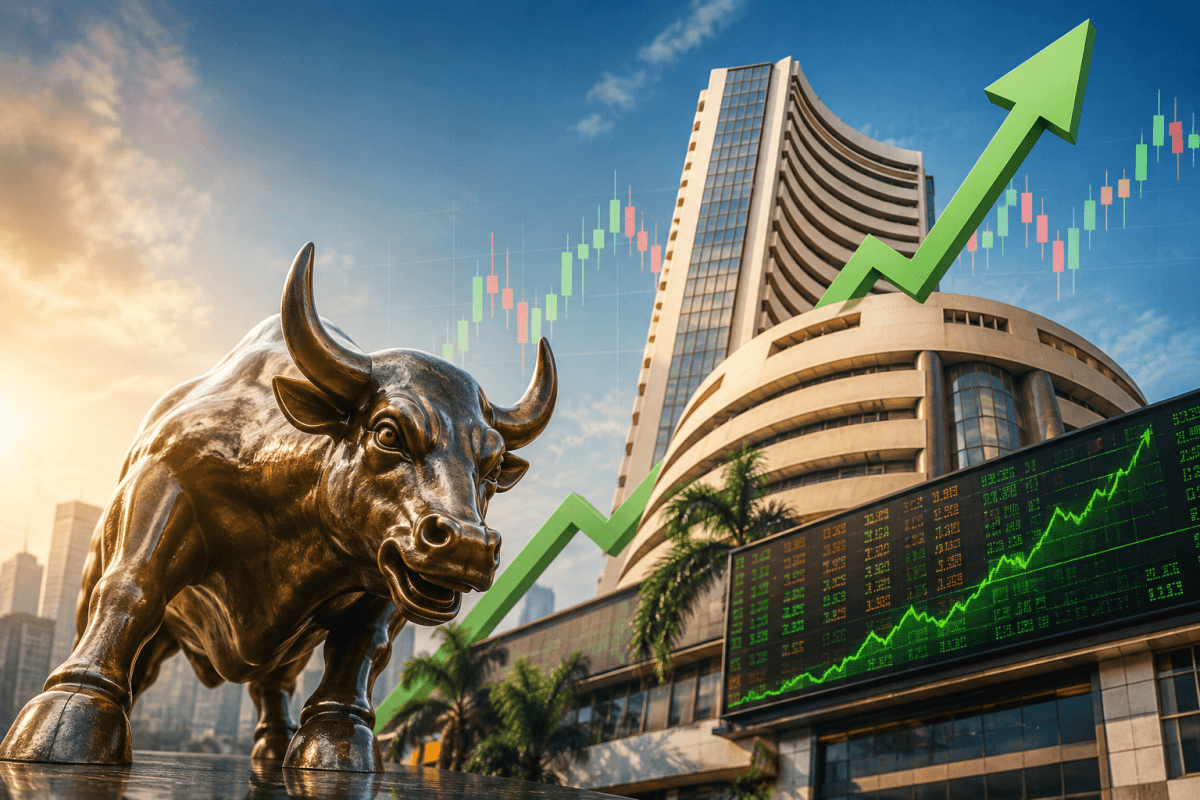 Stock Market Today: Sensex Gains 236 Points, Nifty Opens Higher as Crude Prices Ease