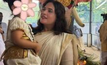 Richa Chadha: Got a special Onam dress made for Zuneyra to be dressed for the occasion