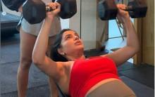 Samantha Ruth Prabhu shares a glimpse of her pregnancy workout: 'Training looks different these days'