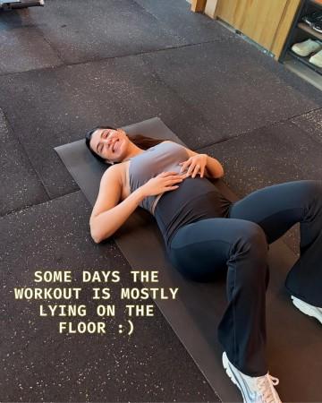Samantha Ruth Prabhu shares a glimpse of her pregnancy workout: 'Training looks different these days' Samantha Ruth Prabhu shares a glimpse of her pregnancy workout: 'Training looks different these days'