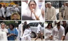 Aruna Irani cries seeing husband Kuku Kohli's mortal remains; Katrina-Vicky Kaushal, Rohit Shetty attend funeral