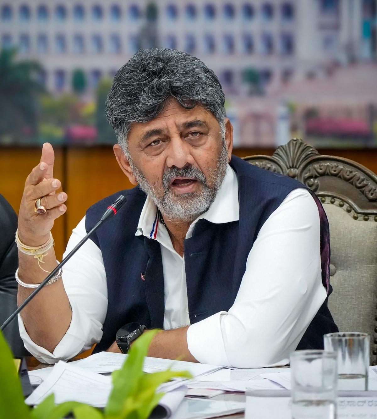 'Nagendra innocent, confident of his leadership': Shivakumar on Tribal Welfare scam row