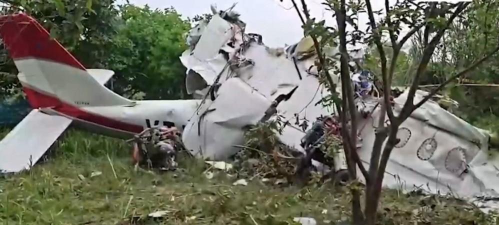 Two pilots die as plane on training flight crashes in Kanpur Two pilots die as plane on training flight crashes in Kanpur