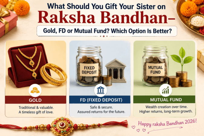 Happy Raksha Bandhan 2026: What Should You Gift Your Sister on Raksha Bandhan—Gold, FD or Mutual Fund? Which Option Is Better?
