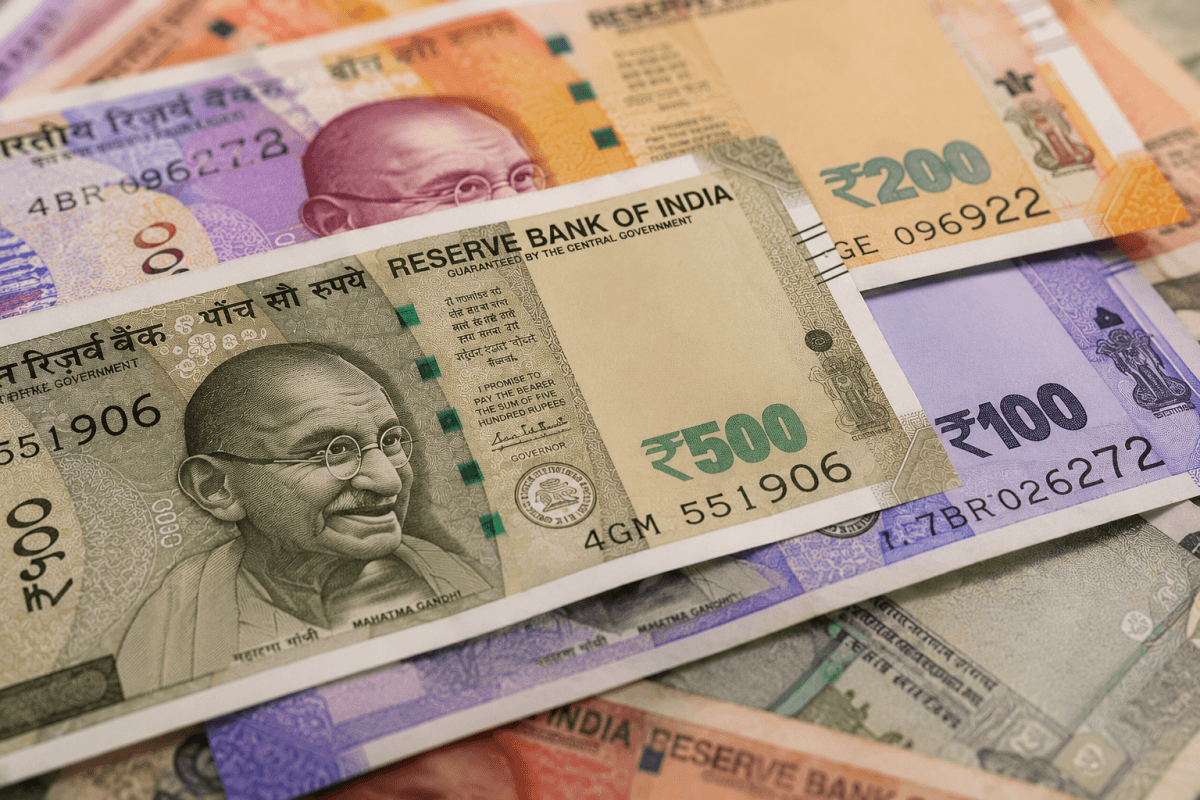 Rupee Slips 11 Paise To 95.55 Against Dollar On Strong US Currency, Weak Markets