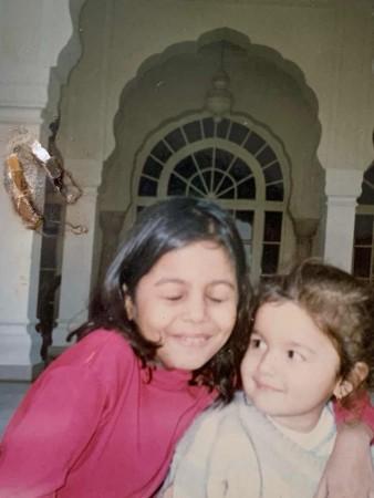 Alia Bhatt treats with a childhood photo with sister Shaheen on Rakhi, calls her her 'home'