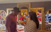 Salman Khan celebrates Raksha Bandhan with sister Arpita as she performs aarti and ties rakhi