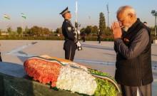 PM Modi lays wreath at Tashkent's Yangi Uzbekistan Park