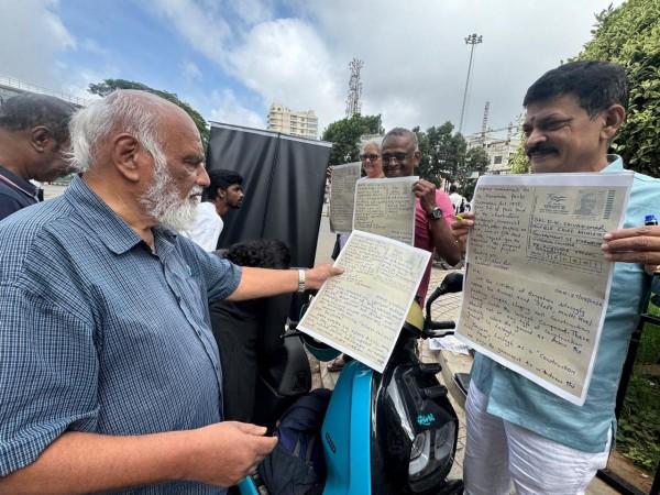 Thousands gather at Lalbagh to oppose Bengaluru tunnel road project, 5% parkland diversion Thousands gather at Lalbagh to oppose Bengaluru tunnel road project, 5% parkland diversion