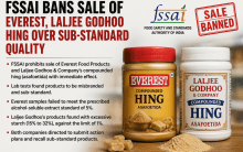 Everest Hing ban: FSSAI bans sale of Laljee Godhoo, Everest compounded asafoetida over 'misbranded and sub-standard' products