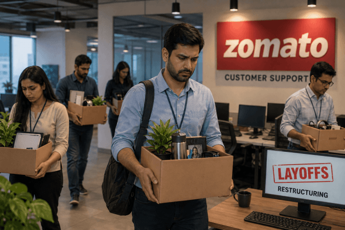 Zomato lays off 250 employees as customer support operations restructured Zomato lays off 250 employees as customer support operations restructured