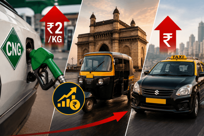 Double trouble for Mumbaikars ahead of festive season: CNG price hiked by ₹2/kg; auto, taxi fares raised from today Double trouble for Mumbaikars ahead of festive season: CNG price hiked by ₹2/kg; auto, taxi fares raised from today