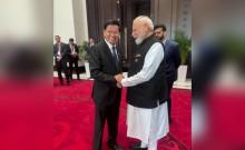 PM Modi Holds Talks with Tajikistan and Laos Presidents in Bishkek During SCO Summit