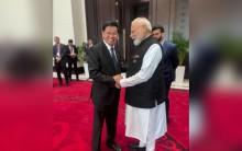 PM Modi Holds Talks with Tajikistan and Laos Presidents in Bishkek During SCO Summit
