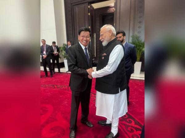 PM Modi Holds Talks with Tajikistan and Laos Presidents in Bishkek During SCO Summit PM Modi Holds Talks with Tajikistan and Laos Presidents in Bishkek During SCO Summit