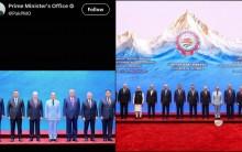 Pakistan PMO Shehbaz Sharif crops PM Modi out of SCO group photo; India shares full picture