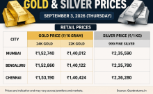 Gold And Silver Prices Today, September 3: Check Rates In Mumbai, Delhi, Bengaluru, Chennai