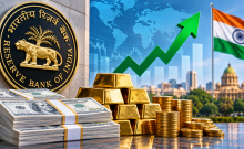 India's forex reserves hit record $740.8 billion