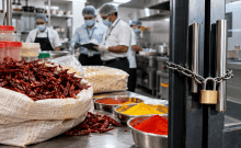 40 kg expired chilli, artificial colours: Bengaluru Chairman's Club resort kitchen sealed over food safety violations