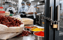 40 kg expired chilli, artificial colours: Bengaluru Chairman's Club resort kitchen sealed over food safety violations