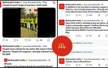 'I haven't been paid': McDonald's India X account posts about intern go viral, internet reacts