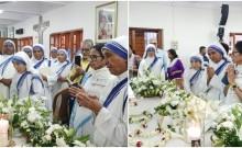 Mamata Banerjee visits Missionaries of Charity in Kolkata, pays tribute to Mother Teresa