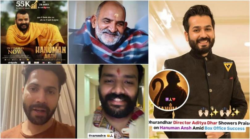 'No one asked me to make this video; no phone call came': Varun Dhawan praises Hanuman Ansh; Aditya Dhar gives shoutout as film crosses Rs 120 crore 'No one asked me to make this video; no phone call came': Varun Dhawan praises Hanuman Ansh; Aditya Dhar gives shoutout as film crosses Rs 120 crore