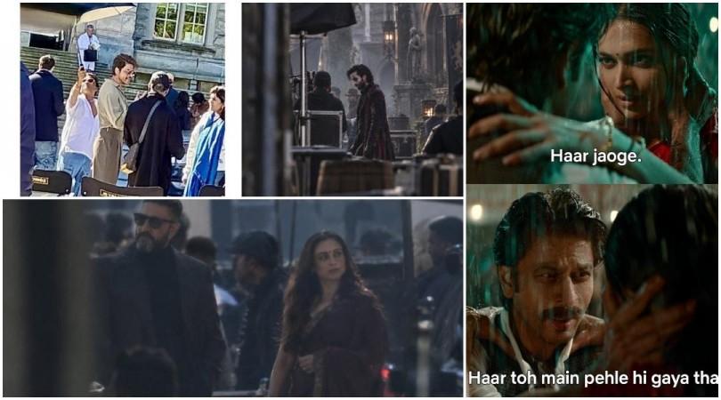 Abhishek Bachchan-Rani Mukerji's photo from sets of SRK's King deleted from social media after leak; makers urge fans not to share leaked content Abhishek Bachchan-Rani Mukerji's photo from sets of SRK's King deleted from social media after leak; makers urge fans not to share leaked content