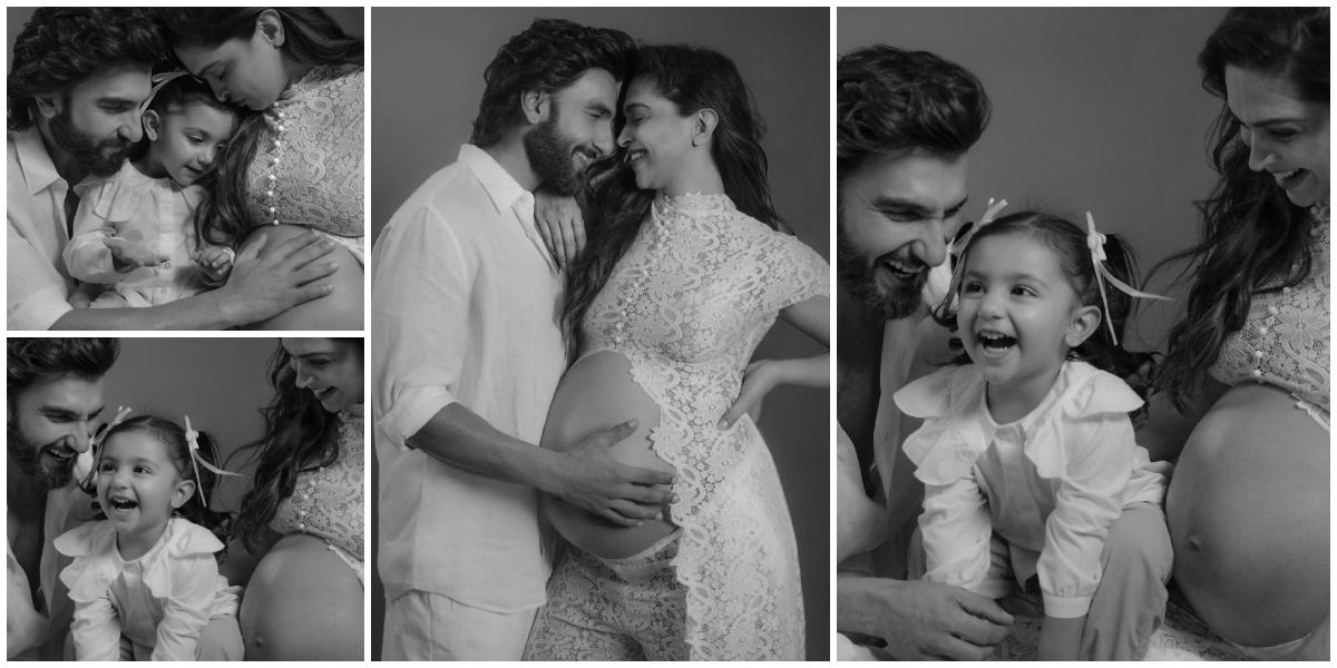 Pregnant Deepika Padukone flaunts baby bump in maternity photoshoot as daughter Dua turns 2, poses with Ranveer Singh