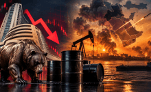 Crude Oil Rally Rattles Dalal Street, Sensex And Nifty Open Lower as Middle East Tensions Escalate