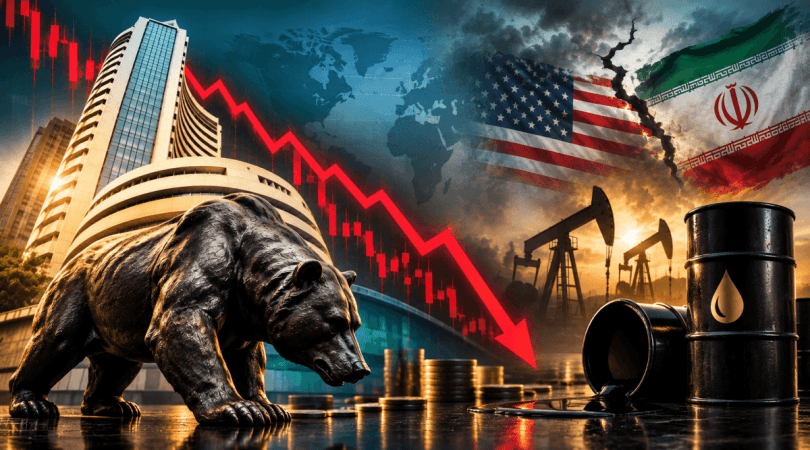 Sensex plunges over 800 points, Nifty falls as Brent crude hits $100 amid US-Iran tensions Sensex plunges over 800 points, Nifty falls as Brent crude hits $100 amid US-Iran tensions