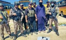 Arrested terrorist