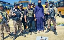 Arrested terrorist
